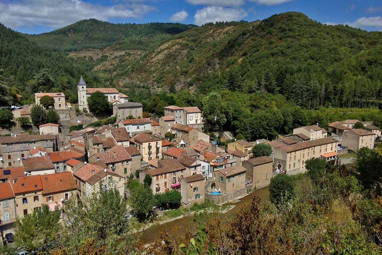 Vue plongeante sur l'Orb